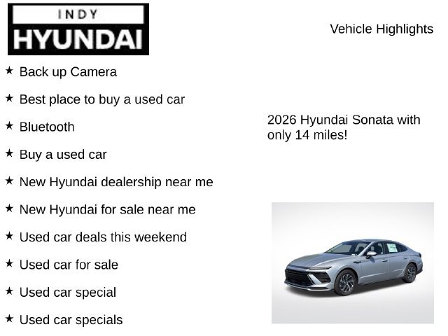New 2026 Hyundai Sonata Blue FWD image 7