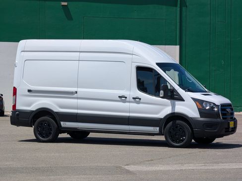 Used 2022 Ford E-Transit 148 High Roof w/ Load Area Protection Package RWD image 1