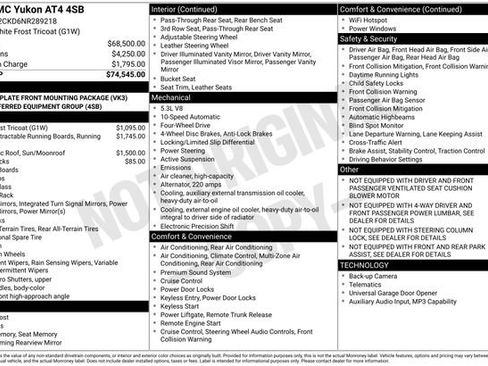 Used 2022 GMC Yukon AT4 image 40