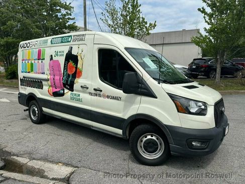 Used 2021 Ford Transit 250 Medium Roof RWD image 2