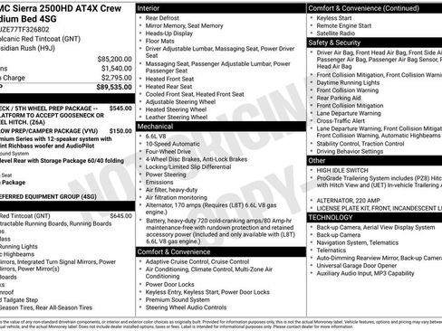 New 2026 GMC Sierra 2500 AT4X AWD/4WD image 2