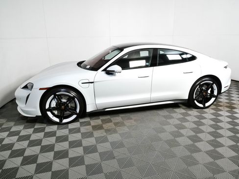 Certified 2021 Porsche Taycan Turbo w/ Premium Package AWD/4WD image 2
