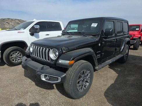 Used 2024 Jeep Wrangler Sahara w/ Technology Group image 1
