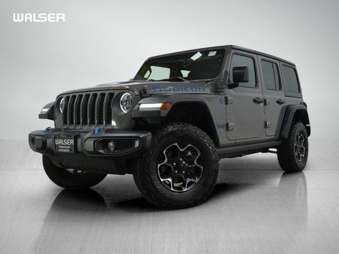 Used 2023 Jeep Wrangler Unlimited Rubicon 4xe w/ Cold Weather Group image 1