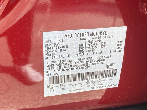 New 2026 Ford Explorer ST-Line w/ ST-Line Street Pack RWD image 36