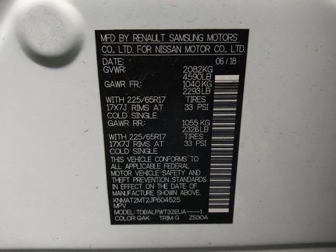 Used 2018 Nissan Rogue S FWD image 33