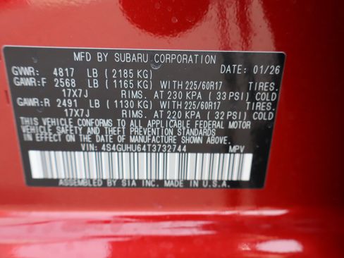 New 2026 Subaru Crosstrek 2.5i Wilderness image 23