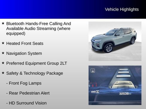 Used 2025 Chevrolet Equinox LT w/ Convenience Package II image 8