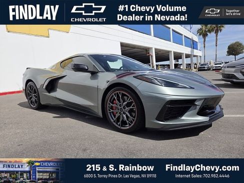 Certified 2024 Chevrolet Corvette Stingray Preferred Cpe w/ Z51 Performance Package RWD image 1
