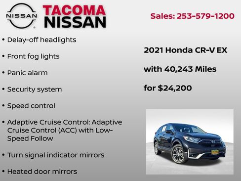 Used 2021 Honda CR-V EX image 12