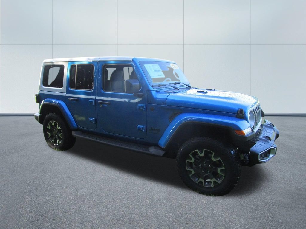 New 2026 Jeep Wrangler Unlimited Sahara w/ Whitecap Package AWD/4WD image 8