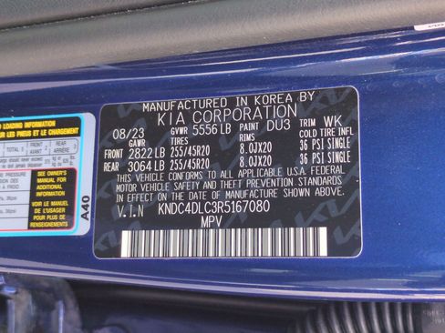 Certified 2024 Kia EV6 GT-Line AWD/4WD image 31