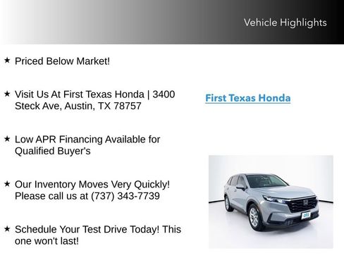 Used 2025 Honda CR-V EX image 10