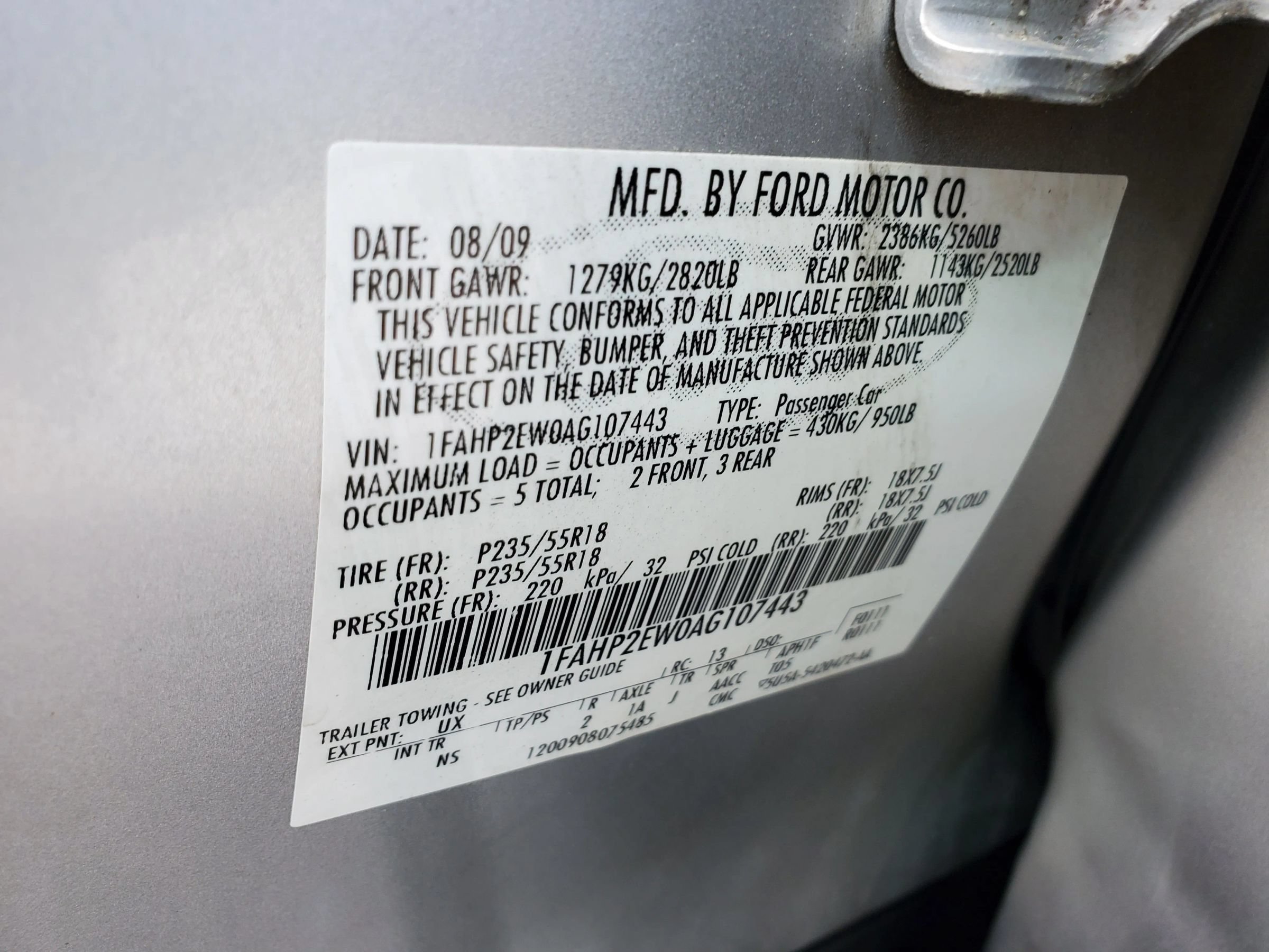 Used 2010 Ford Taurus SEL FWD image 56