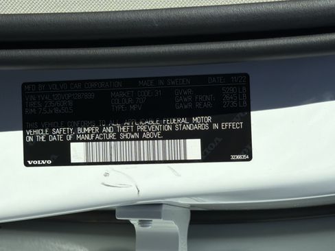 Used 2023 Volvo XC60 B5 Core w/ Climate Package FWD image 37