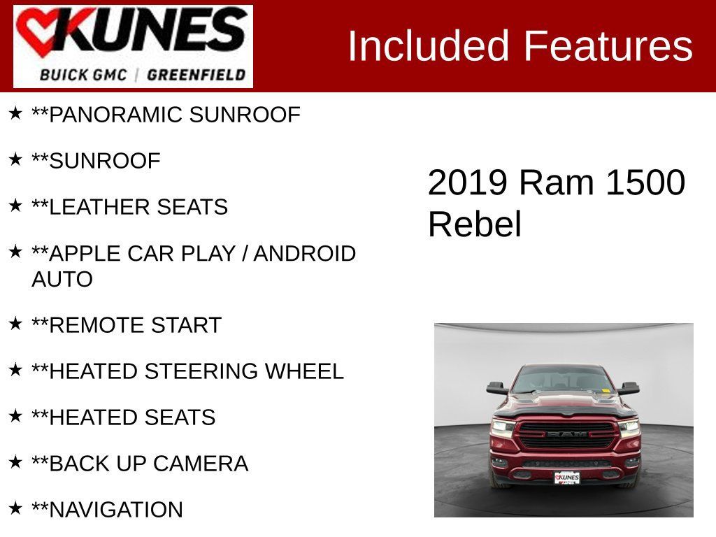 Used 2019 RAM 1500 Sport w/ Level 2 Equipment Group AWD/4WD image 2