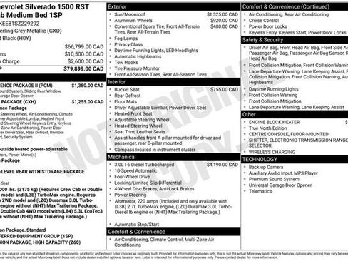 Used 2025 Chevrolet Silverado 1500 RST w/ Convenience Package II image 11