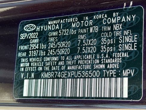 Used 2023 Hyundai Palisade Calligraphy w/ Cargo Package image 45