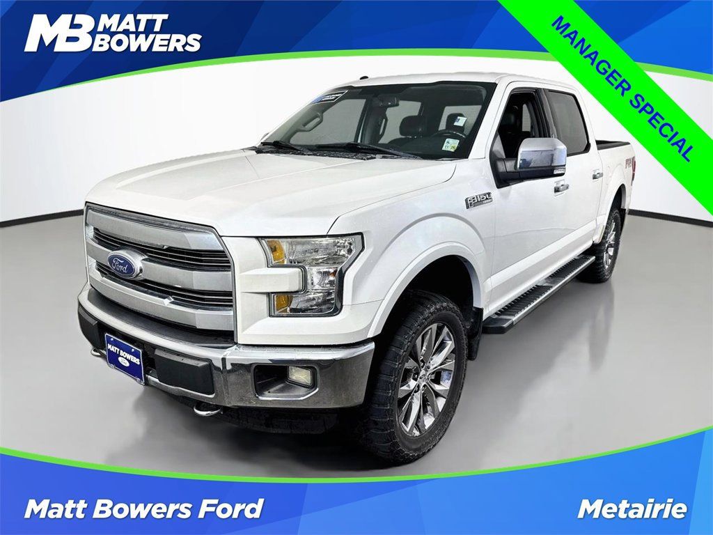 Used 2016 Ford F150 Lariat w/ Equipment Group 501A Mid AWD/4WD image 1