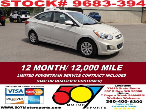 Used 2016 Hyundai Accent SE FWD image 2