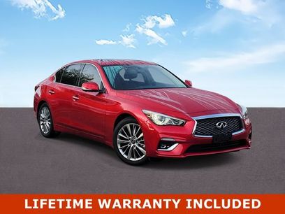 Used 2023 INFINITI Q50 Luxe w/ Cargo Package