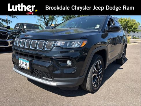 Used 2022 Jeep Compass Limited AWD/4WD image 1
