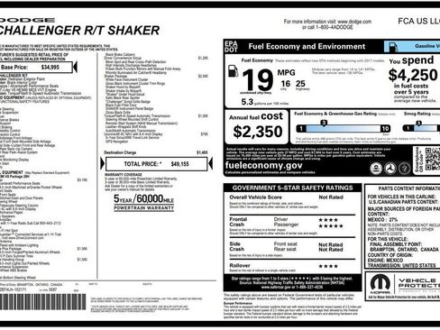 Used 2020 Dodge Challenger R/T w/ Plus Package RWD image 4