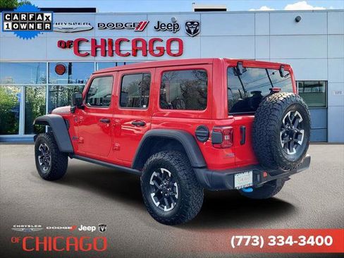 Certified 2025 Jeep Wrangler Unlimited Rubicon 4xe w/ Convenience Group AWD/4WD image 3