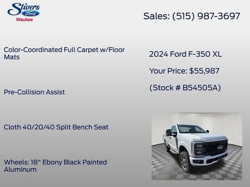 Used 2024 Ford F350 XL w/ STX Appearance Package image 22