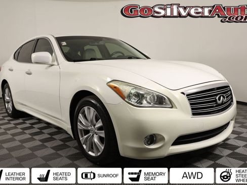 Used 2011 INFINITI M56 x w/ Deluxe Touring Pkg AWD/4WD image 1