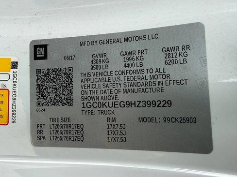 Used 2017 Chevrolet Silverado 2500 W/T w/ WT Convenience Package AWD/4WD image 37