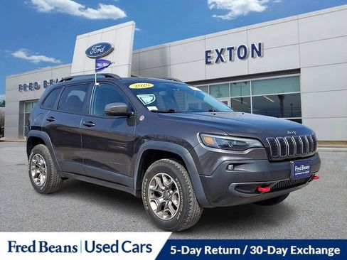 Used 2020 Jeep Cherokee Trailhawk w/ Cold Weather Group image 1