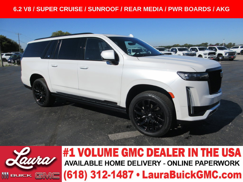 Used 2023 Cadillac Escalade ESV Sport w/ LPO, ONYX Package AWD/4WD image 1