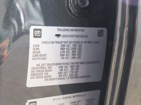 Used 2021 Chevrolet Silverado 1500 LTZ image 45