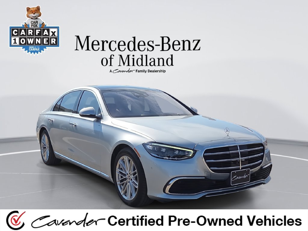 Used 2021 Mercedes-Benz S 580 4MATIC Sedan image 1