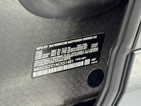 Used 2022 BMW iX xDrive50 w/ Premium Package image 48