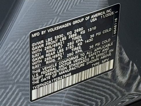 New 2026 Volkswagen Atlas SEL Premium R-Line AWD/4WD image 36