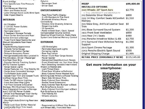 Used 2025 Porsche Taycan image 3