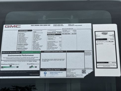 New 2025 GMC Savana 2500 w/ Driver Convenience Package image 36