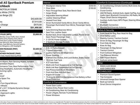 Used 2018 Audi A5 2.0T Premium Plus w/ Premium Plus image 2