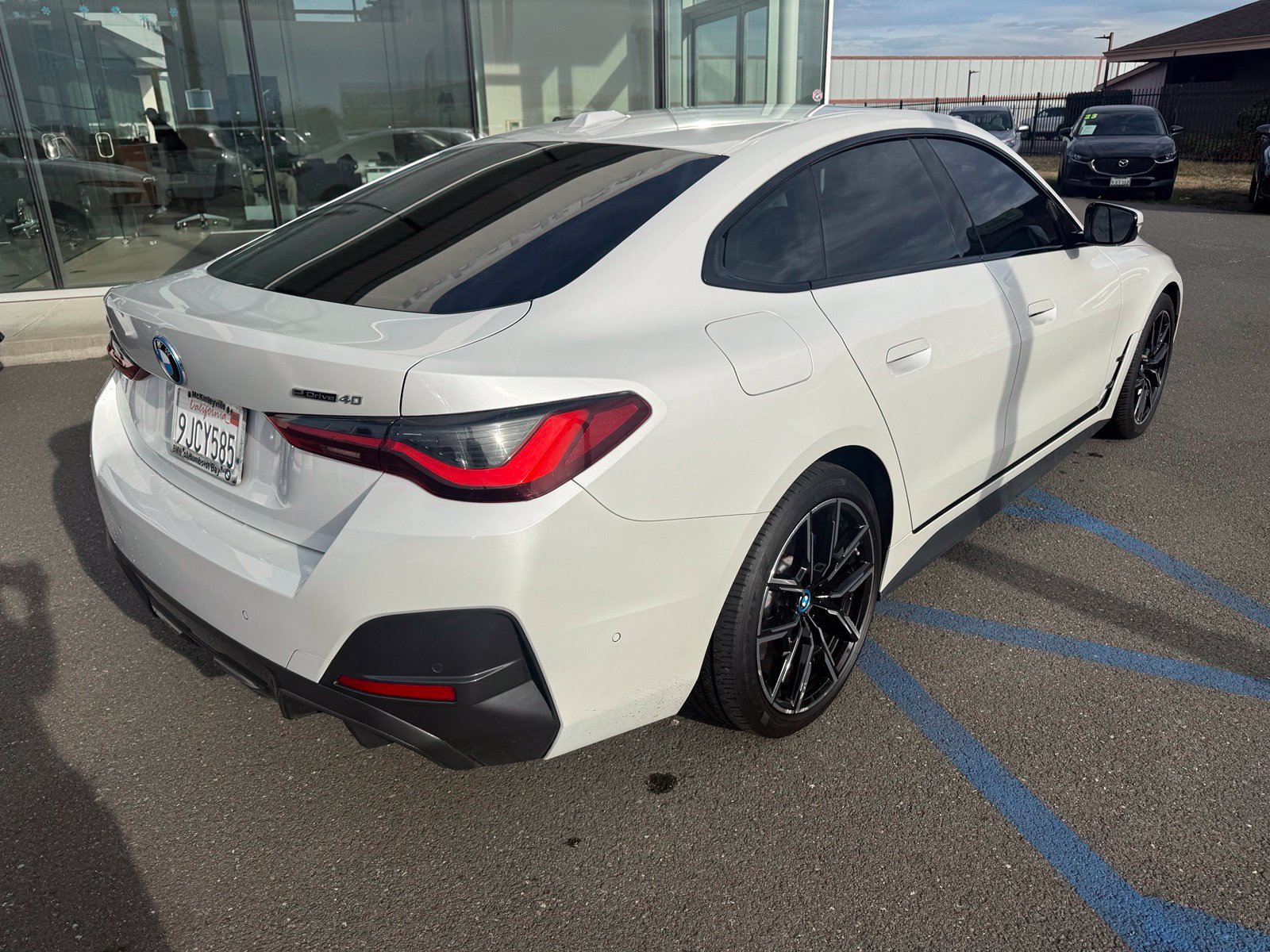 Used 2023 BMW i4 eDrive40 w/ M Sport Package RWD image 8