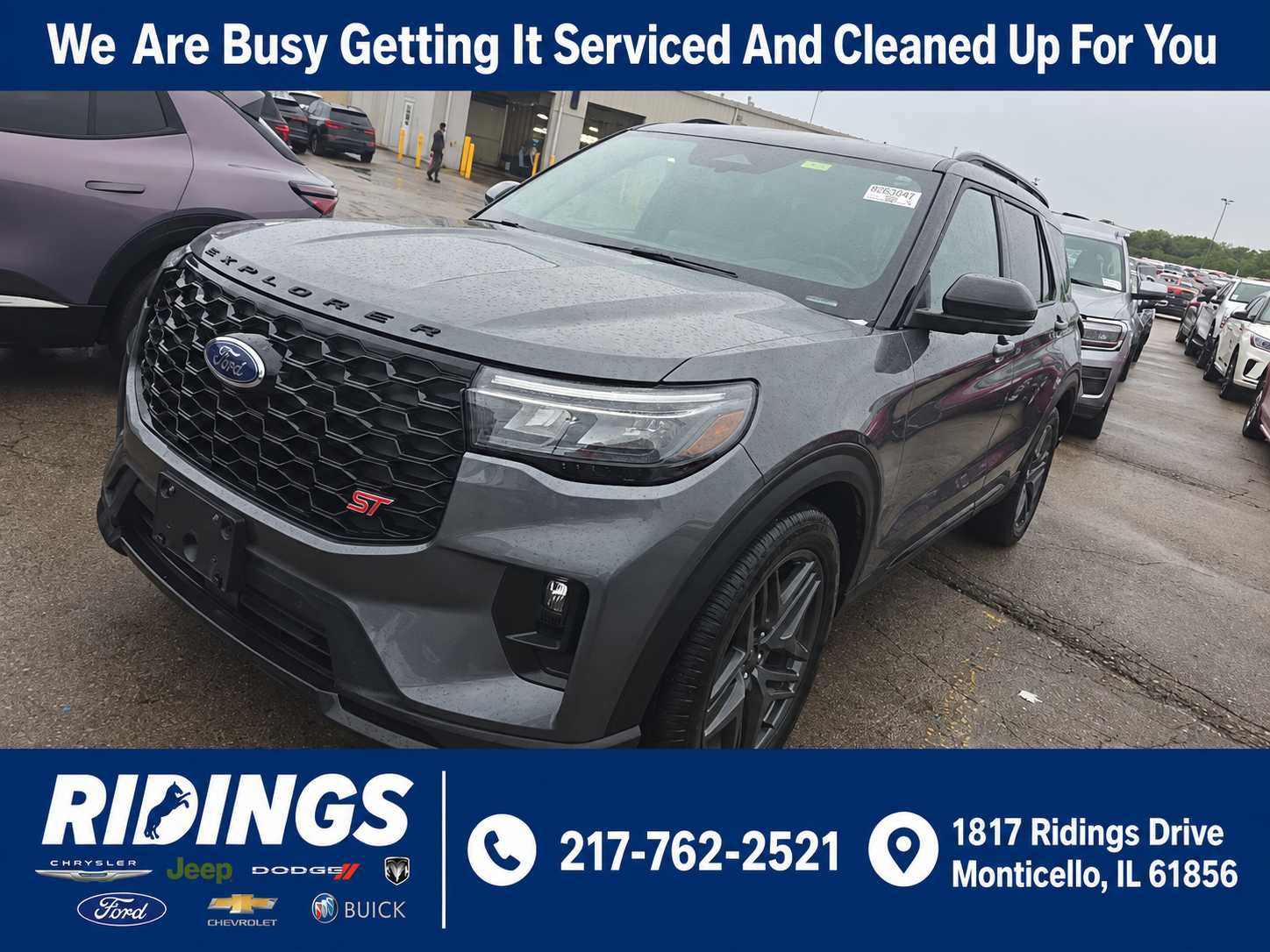 Used 2025 Ford Explorer ST w/ Sun And Sound Package AWD/4WD image 1