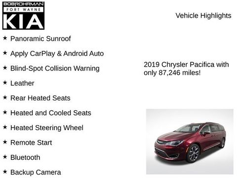 Used 2019 Chrysler Pacifica Limited w/ Tire & Wheel Group FWD image 7