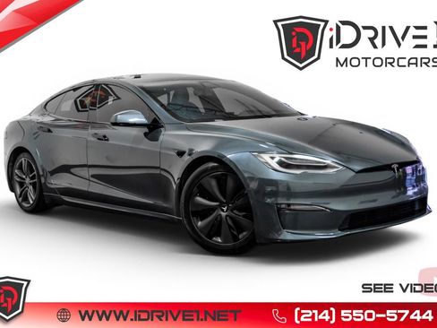 Used 2021 Tesla Model S Long Range AWD/4WD image 1