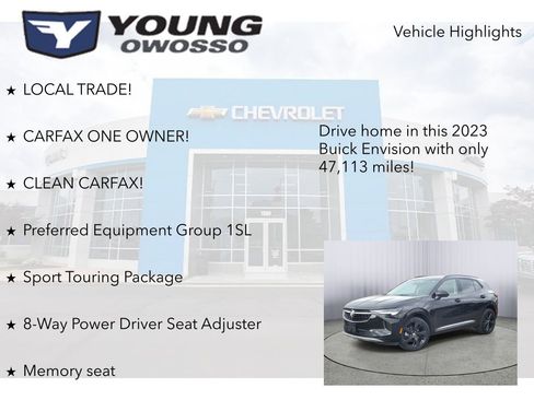 Certified 2023 Buick Envision Essence w/ Sport Touring Package FWD image 8