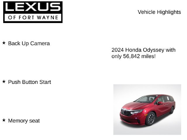 Used 2024 Honda Odyssey EX-L image 7