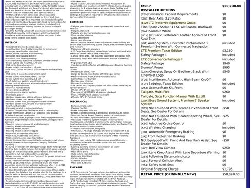 Used 2022 Chevrolet Silverado 1500 LTZ w/ LTZ Premium Texas Edition image 3