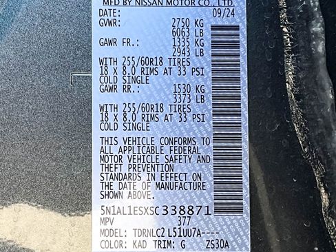 Certified 2025 INFINITI QX60 Pure image 27