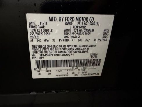 Used 2017 Ford Explorer Limited w/ Equipment Group 301A image 50