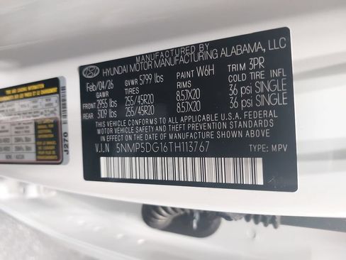 New 2026 Hyundai Santa Fe Calligraphy AWD/4WD image 39